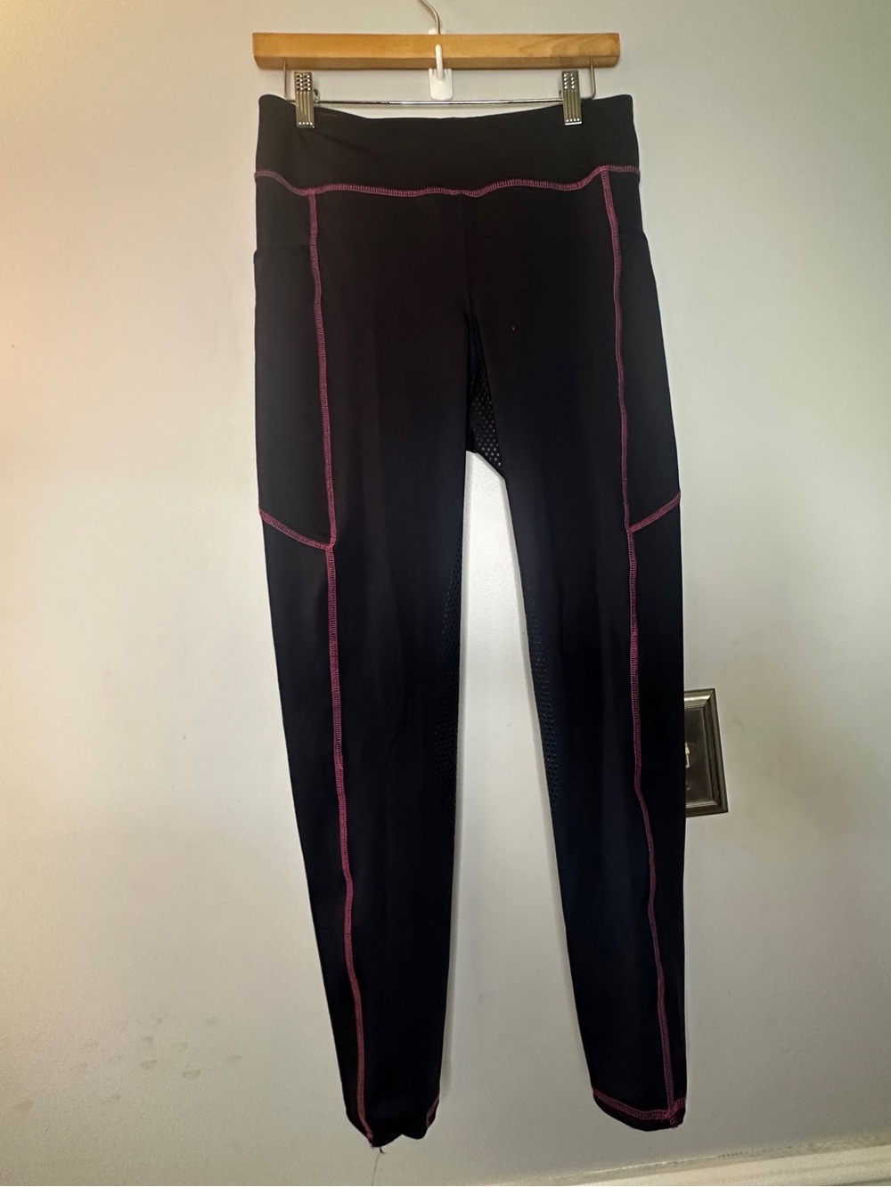 Riding Sport tights with Pink Contrast Stitching equestrian riding pants